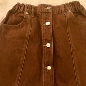 LF Markey Midi Denim skirt